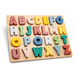 Houten alfabet puzzel - letters A t/m Z - Billimay