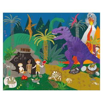 Magische bewegende puzzel - dino - Billimay